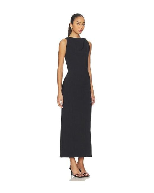 Vestido Espalda Abierta En Color Negro Talla (También En 34, 38, 40) Rohe de color Black