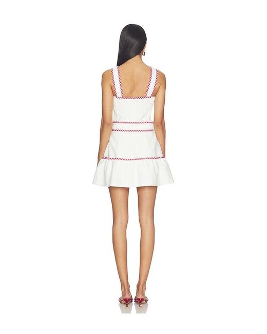 Amanda Uprichard White Kassy Romper