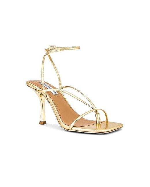 Steve Madden White Annie Heel