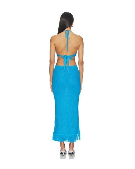 CAPITTANA Blue Starla Dress
