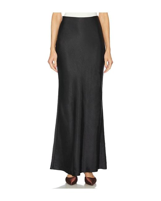 L'academie Black Emmeline Maxi Skirt