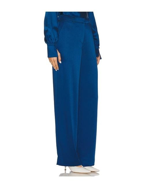 Jonathan Simkhai Blue Tavar Pants