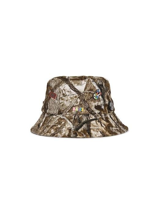 Happy Caps Natural Pin Bucket Hat