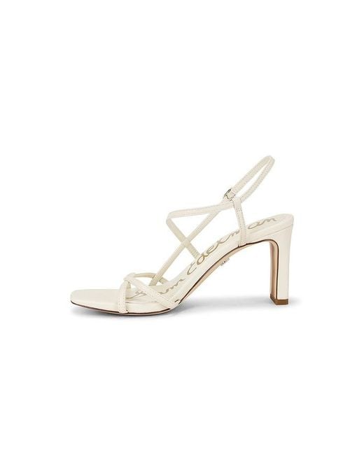 Sam Edelman White Elissa Sandal
