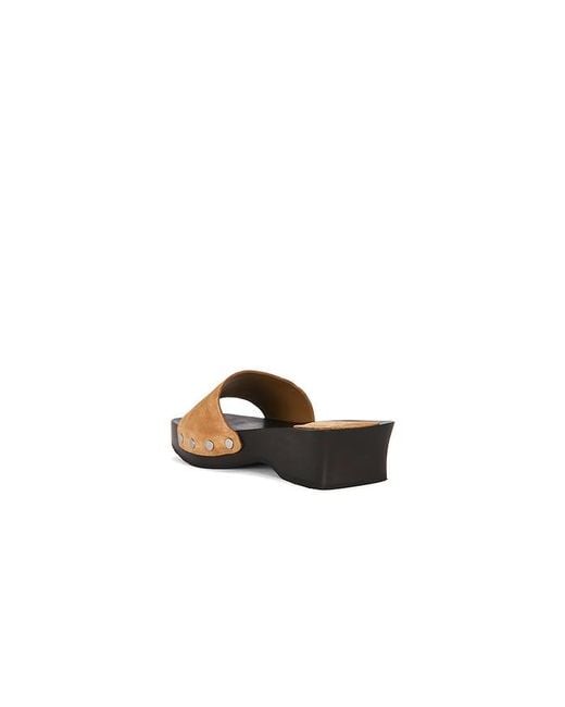 Madewell White Vanessa Suede Clog
