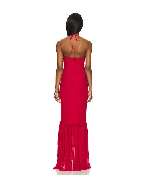 Haven Maxi Dress h:ours de color Red