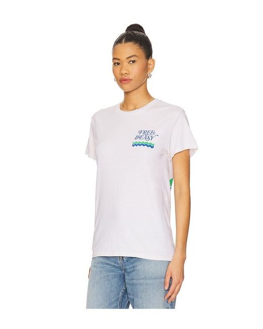Free & Easy Blue Cool Breeze Tee for men