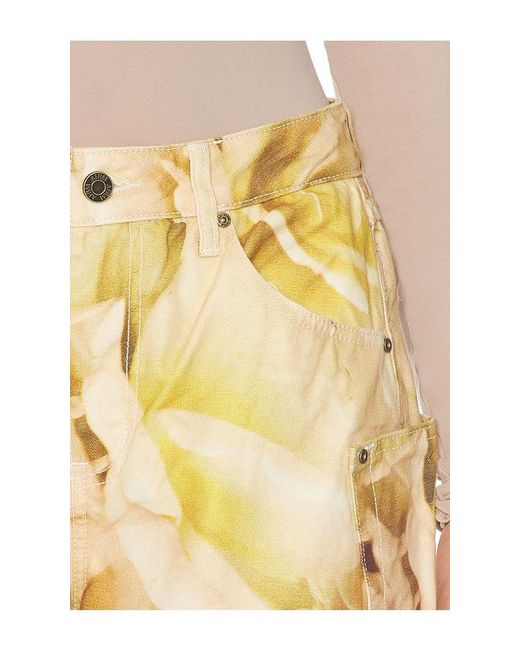AFRM Metallic The Hr Chippy Barrel Pant