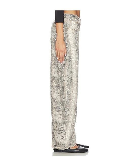 Lioness White Horseshoe Jeans