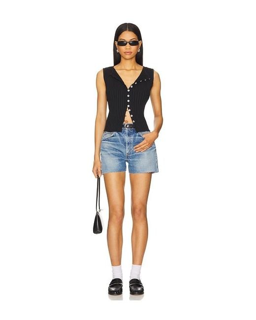 Free People Blue Tilly Vest