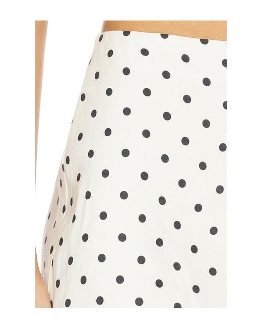 MAJORELLE White Tori Linen Short