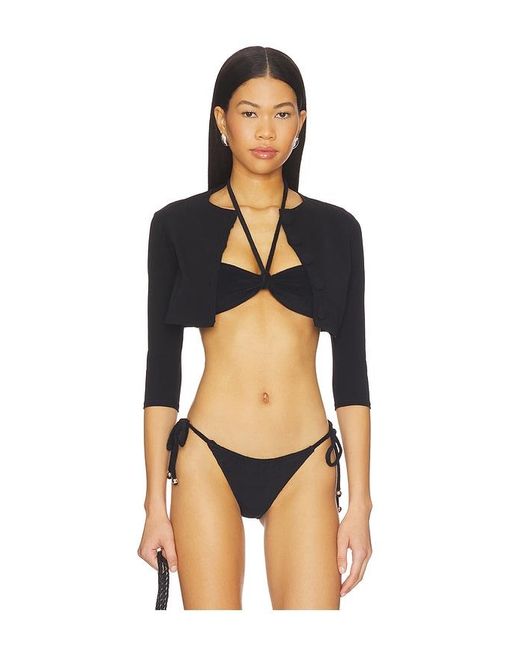Lisa Marie Fernandez Black Cardigan