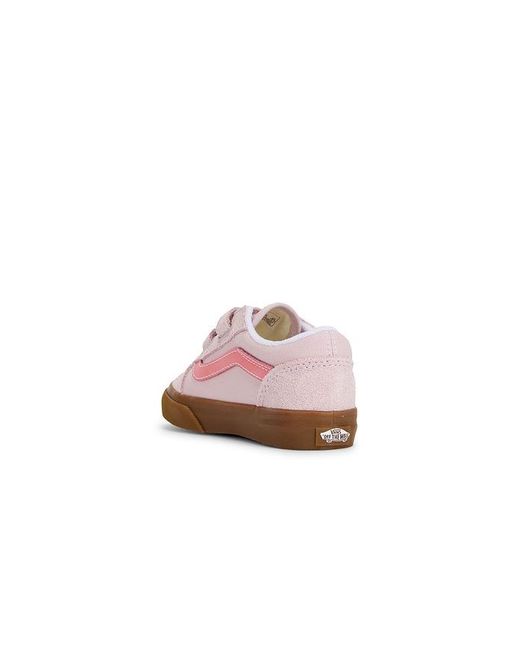 Vans Pink Toddlers Old Skool V Sneaker