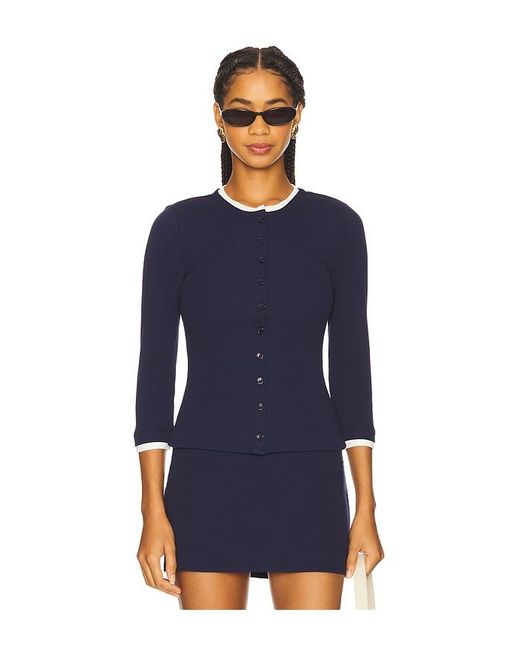 Lovers + Friends Blue Stella Cardigan