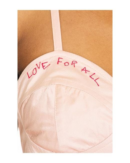 Fiorucci Red Bustier