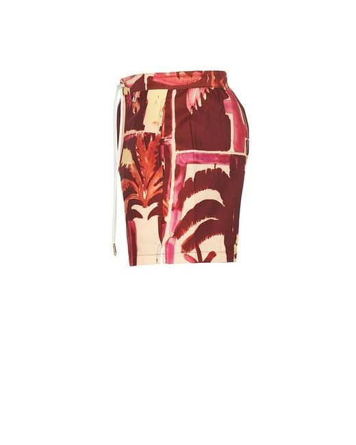 Runaway the Label Red Amalfi Boardshort for men