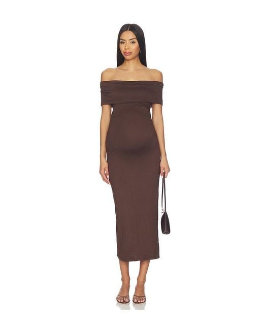 BUMPSUIT Brown The Bianca Dress