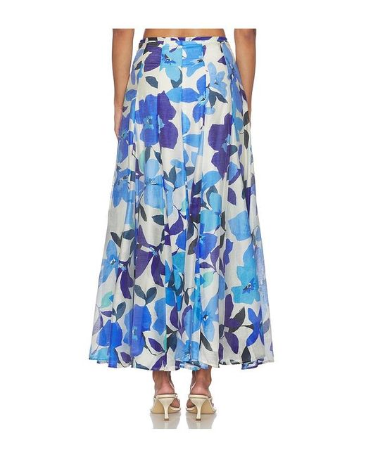 Astr Blue Kaley Skirt