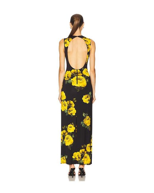 Alice + Olivia White Delora Maxi Dress