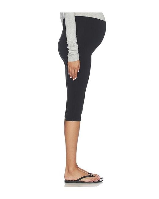 BUMPSUIT Black The Cotton Capri Legging
