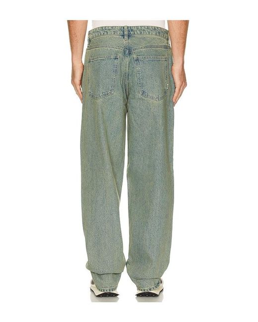 Huf Green Cromer Washed Denim Pant for men