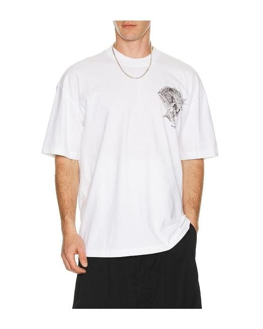 AllSaints White Mysteries Tee for men
