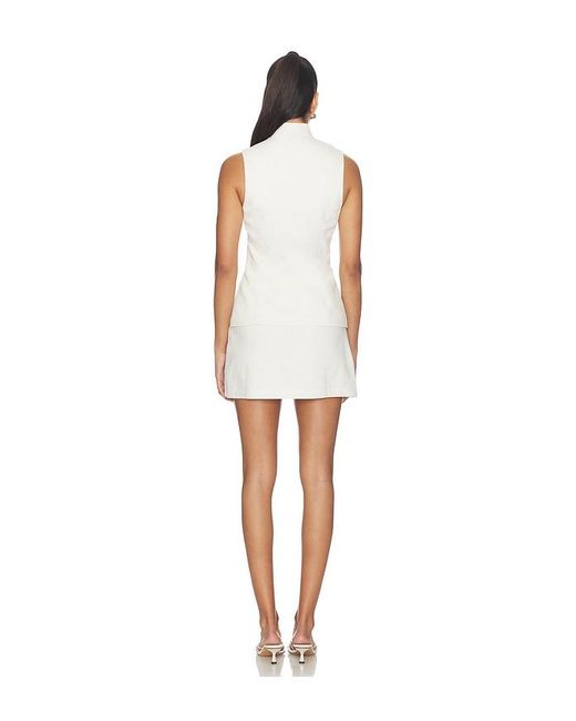 Amanda Uprichard White Avya Dress