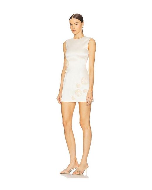 L'academie White 'Academie Ori Mini Dress