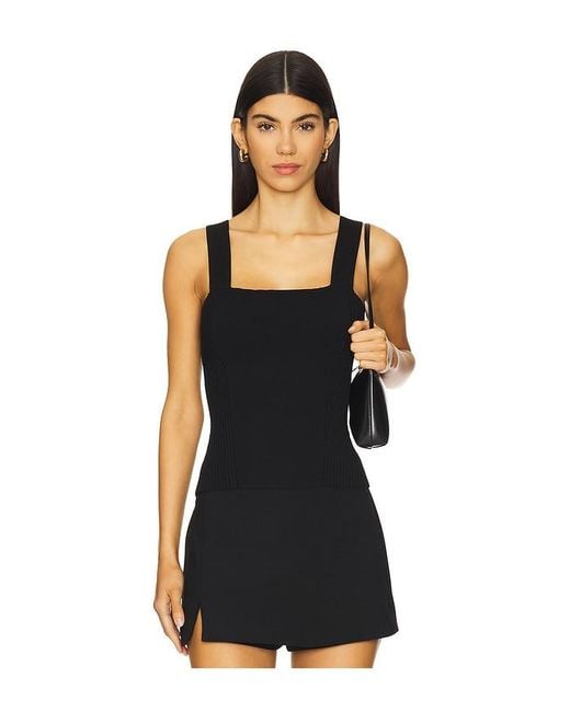 La Ligne Black Knit Top