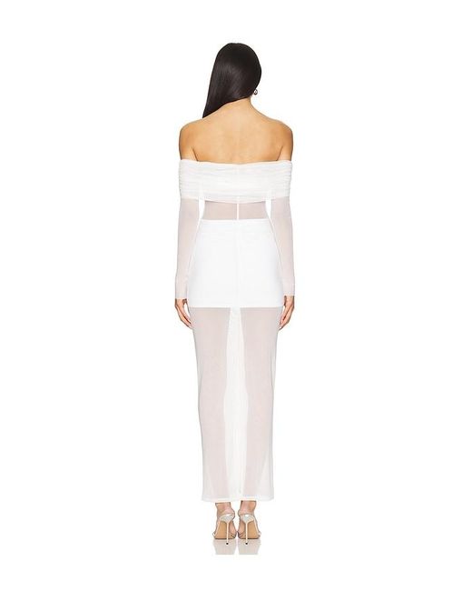 Lovers + Friends White Fio Maxi Dress