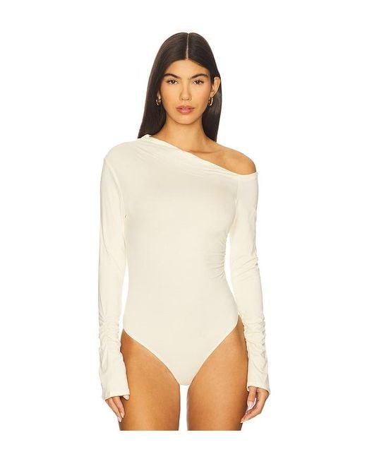superdown White Carys Bodysuit