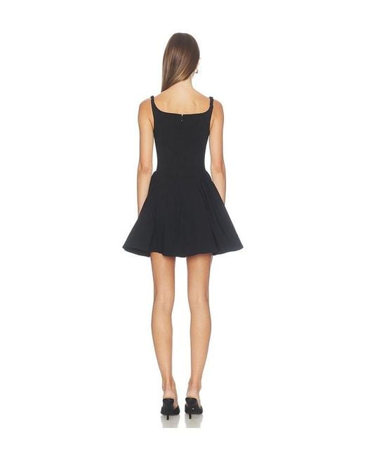 MAJORELLE Black Manon Mini Dress