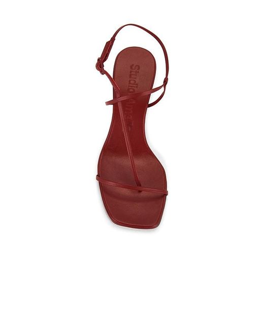 STUDIO AMELIA Pink Cross Front 70 Heel