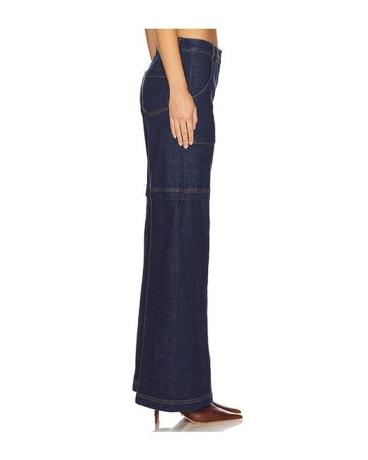 Amanda Uprichard Blue Heritage Wash Brady Jeans