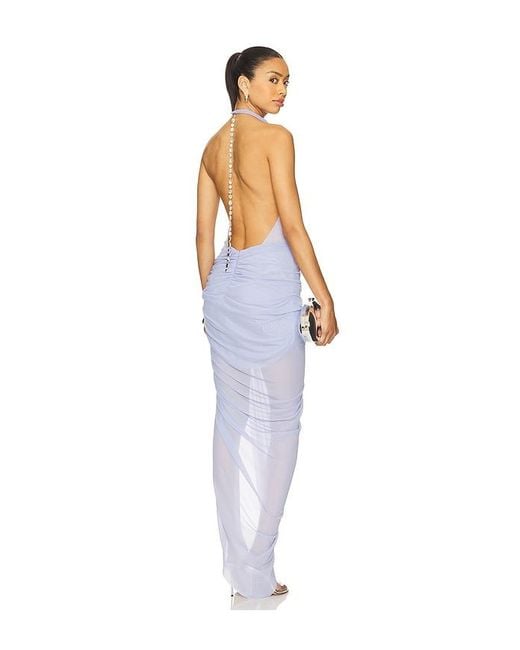 MAY MASHIAH White X Fwrd Ele Dress