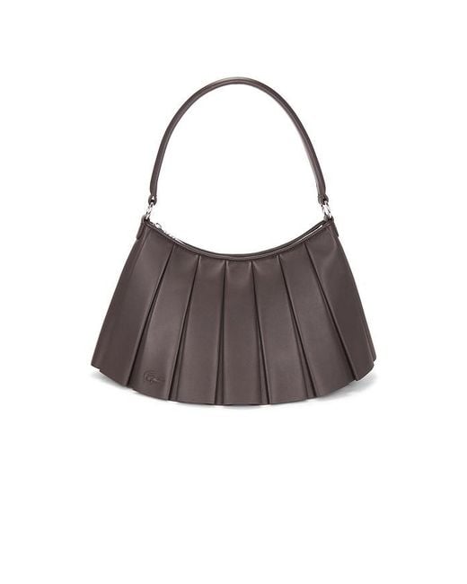 Lacoste Brown Lenglen Shoulder Bag