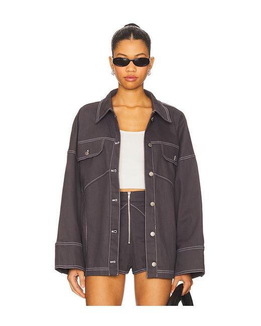 BY.DYLN Purple Jacke Brixton