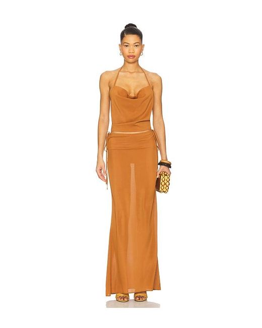 VDM Orange Romy Tide Top