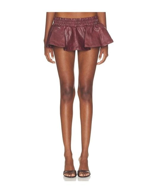 Nii HAI Red The Amelia Skirt