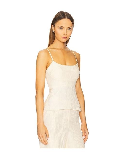 Cami NYC White Lisbon Top
