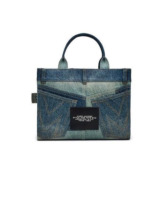 El Bolso Mediano En Color Azul Talla En Marc Jacobs de color Blue