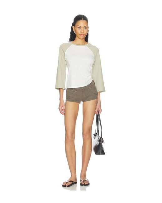 EB DENIM White Kingsley Top