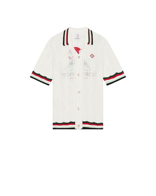 メンズ Casablanca シャツ White