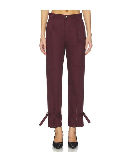 Kimberly Taylor Red Tom Utility Pant