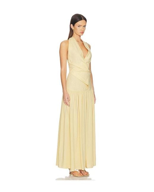 Faithfull The Brand White Blanca Maxi Dress