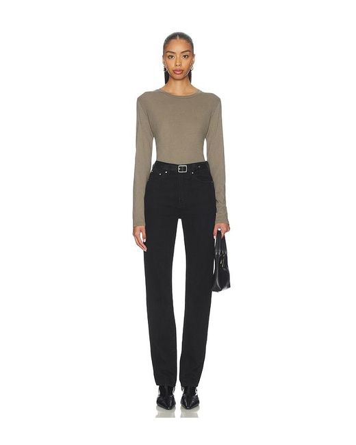 Nili Lotan Black Simone Tee