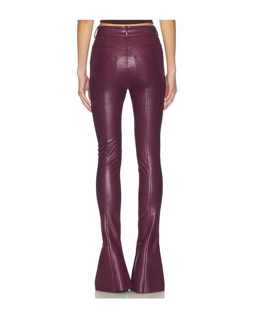 Norma Kamali Red Spat Jeans