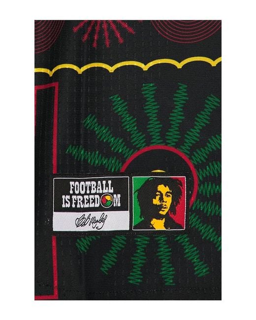 Adidas Originals Black Jff Jamaica 26 Away World Cup Jersey for men