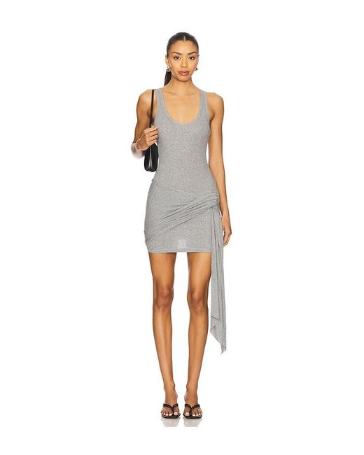 Bec & Bridge Kody Rib Mini Dress in White | Lyst