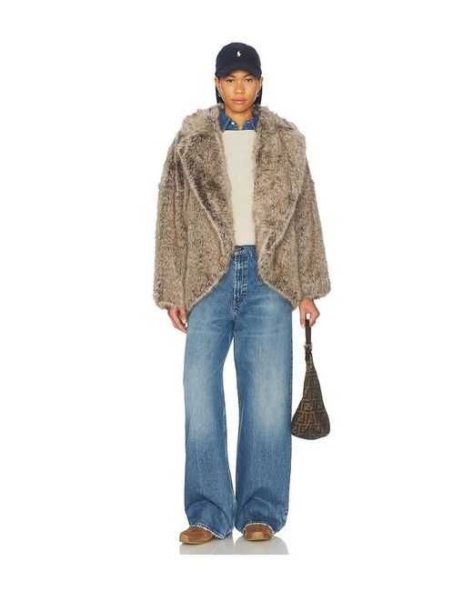 Lamarque Multicolor Lucinda Faux Fur Jacket
